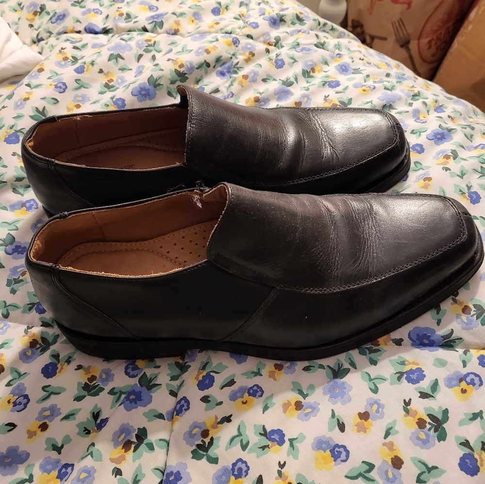 Men's Black Leather Shoes